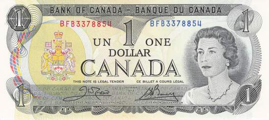 Kanada 1 Dollar 1973  p.85c